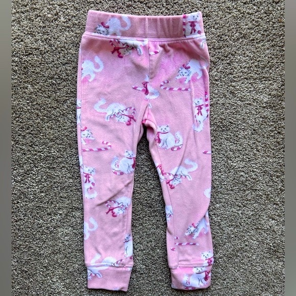 Munki Munki Pink Holiday Pajamas, 4T - Picture 9 of 9